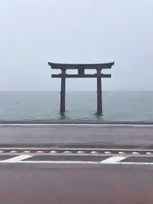 白鬚神社の鳥居