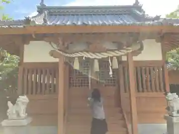 外泊天満神社の本殿・本堂