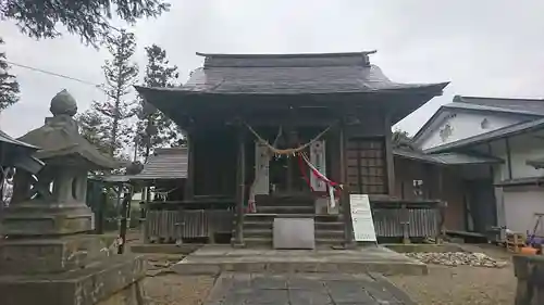 志波姫神社の本殿