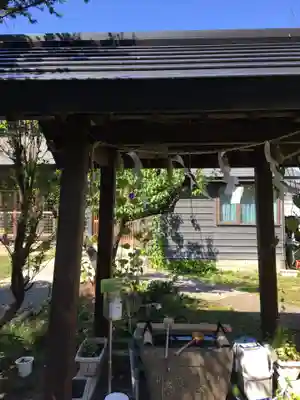 厳島神社の手水舎