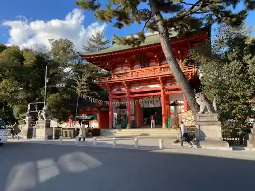 今宮神社の山門・神門