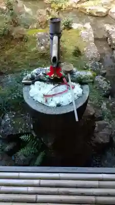 柳谷観音 楊谷寺の手水舎