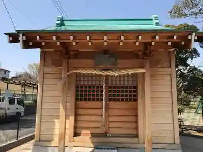 白幡龍神の本殿