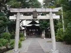 立川熊野神社の鳥居