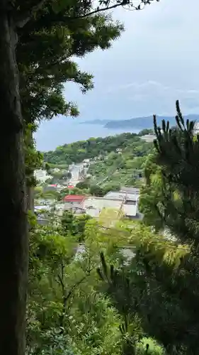 伊豆山神社の景色