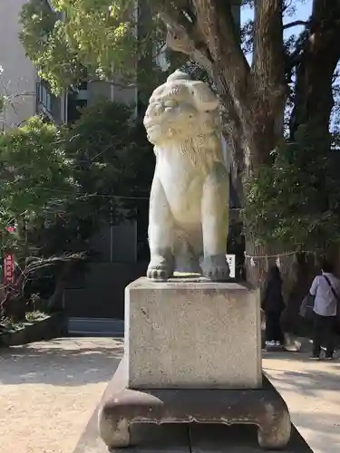 菅生神社の狛犬