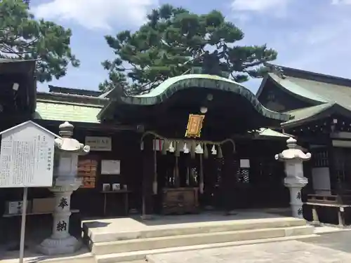 福山八幡宮の本殿