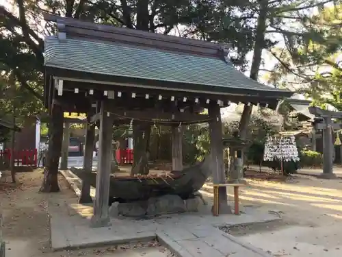 唐津神社の手水