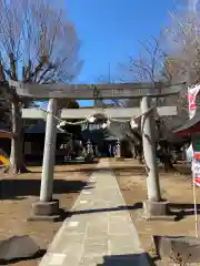 鶴峯八幡宮の鳥居