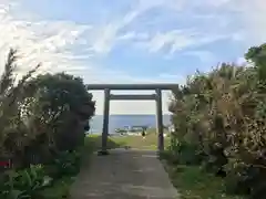 洲崎神社の鳥居