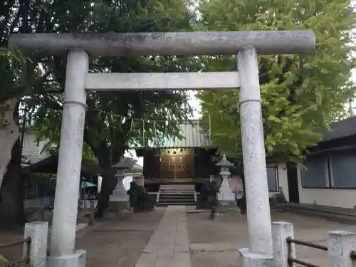 本塩豊受神社の鳥居