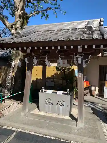 蛇窪神社の手水舎