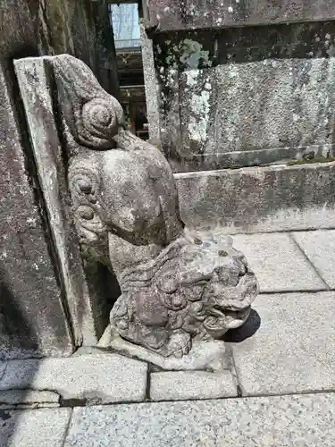 伊奈波神社の狛犬