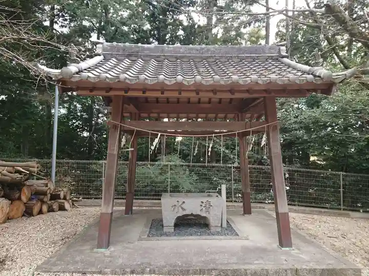 八幡神社(みよし市)の手水舎