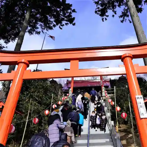 高屋敷稲荷神社の鳥居