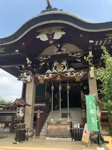 諏訪神社の本殿・本堂