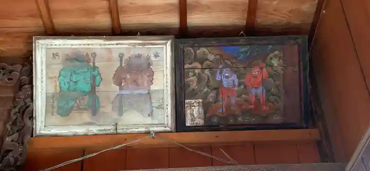 鬼鎮神社の芸術