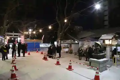 札幌諏訪神社の初詣