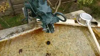 鉤取寺の手水舎