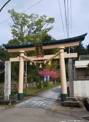 埴生護國八幡宮の鳥居