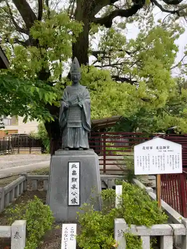 阿部野神社の像