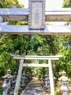 千王神社の鳥居
