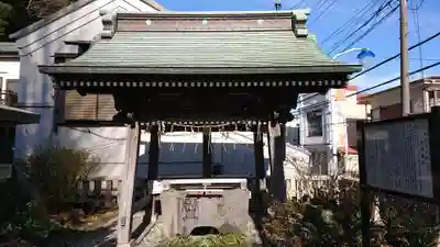 叶神社 (西叶神社)の手水舎