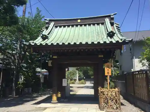 妙隆寺の山門・神門