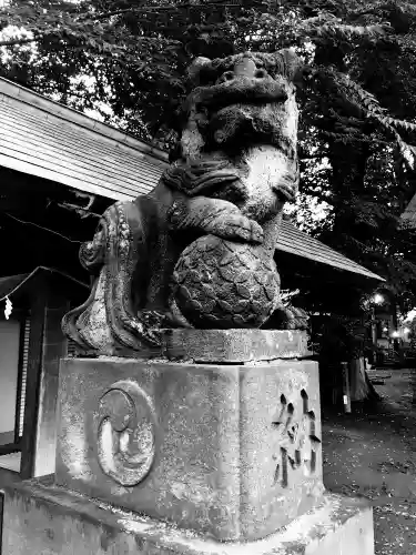 二子神社の狛犬