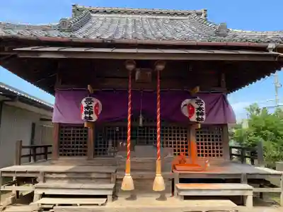 三ツ木神社の本殿・本堂
