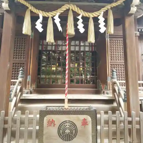 柳森神社の本殿・本堂