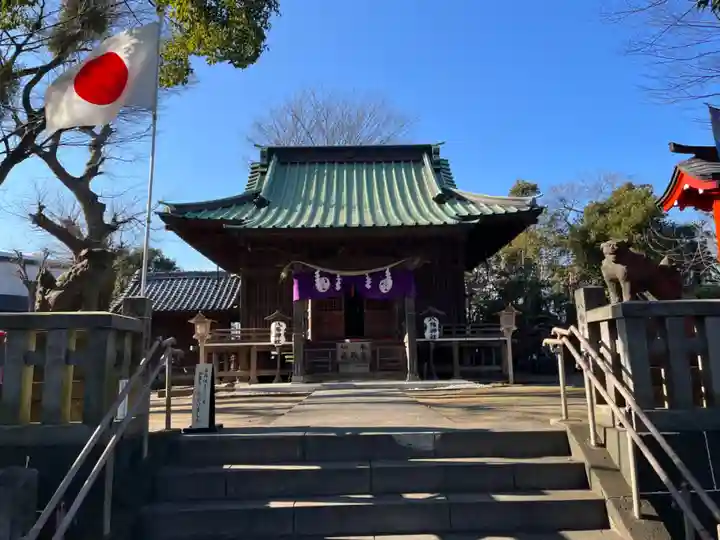 久里浜八幡神社の本殿・本堂