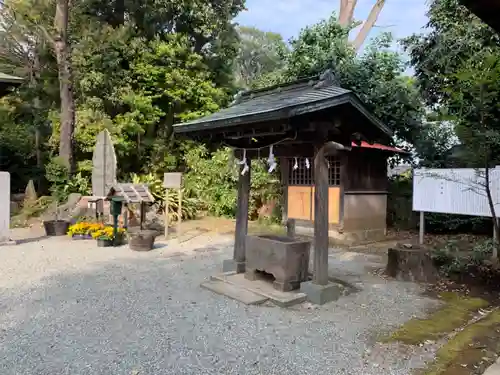 出雲大社相模分祠の手水舎