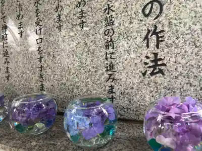 手稲神社の手水舎