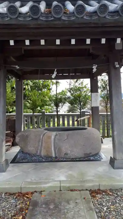 熊野三社の手水舎