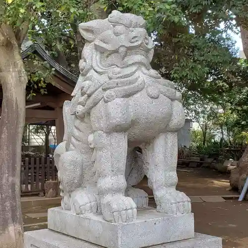 玉川神社の狛犬