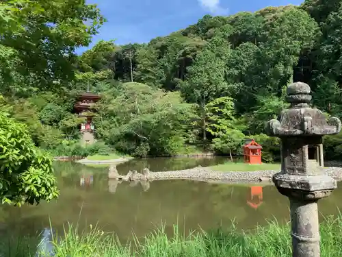 浄瑠璃寺の庭園