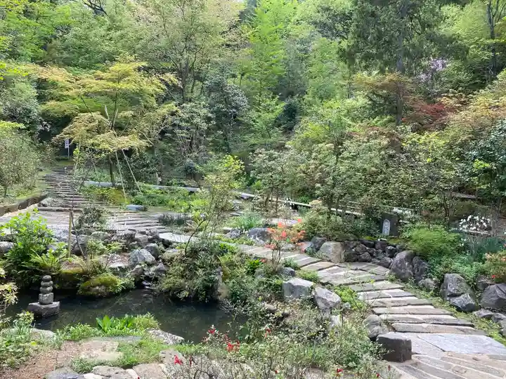 如意寺の庭園