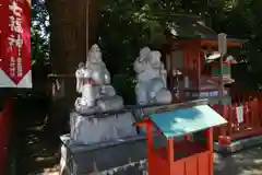 長田神社の像
