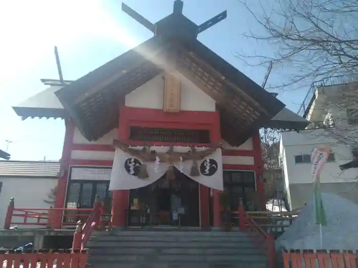 潮見ヶ岡神社の本殿