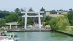 息栖神社の鳥居