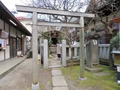 牛天神北野神社の鳥居