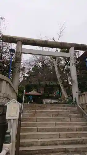五條天神社の鳥居