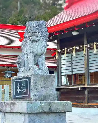 金蛇水神社の狛犬