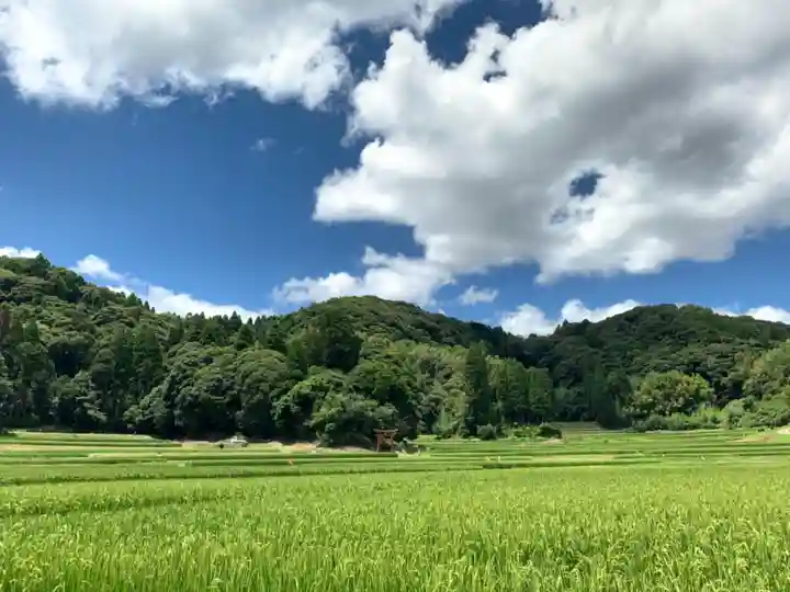 熊野神社の景色