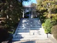 貫井神社の鳥居