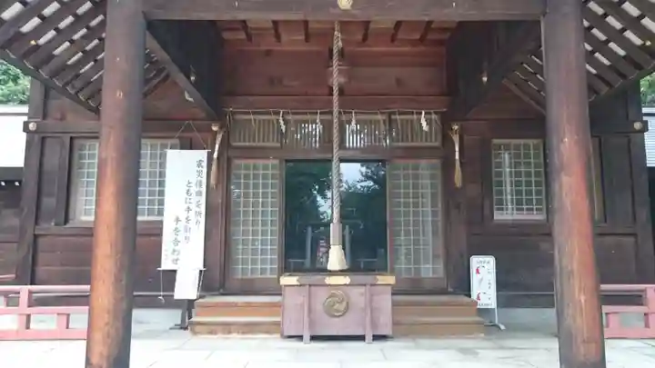 上富良野神社の本殿・本堂