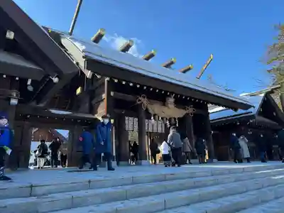 北海道神宮の山門・神門