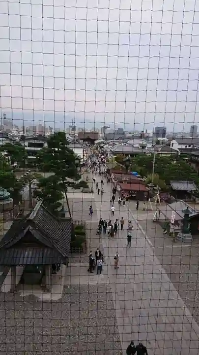 善光寺の景色