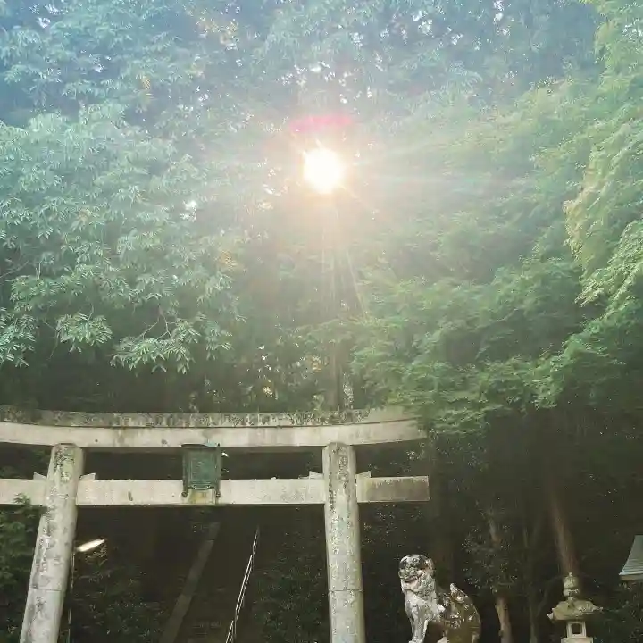 建水分神社の鳥居